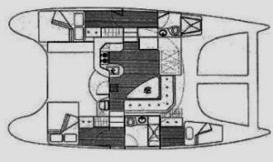 Manta 40 layout drawing 4