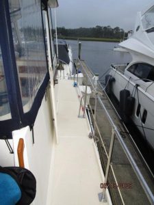deck, Kadey-Krogen 36 Manatee, trawler for sale