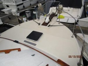 deck, Kadey-Krogen 36 Manatee, trawler for sale