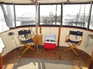 cockpit, Kadey-Krogen 36 Manatee, trawler for sale