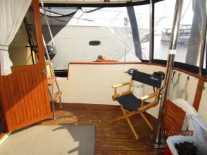 cockpit, Kadey-Krogen 36 Manatee, trawler for sale