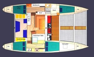 Woods 40 Meander layout drawing 1