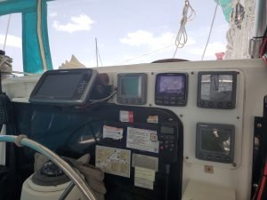 navigation station, Lagoon 37 TPI, catamaran for sale