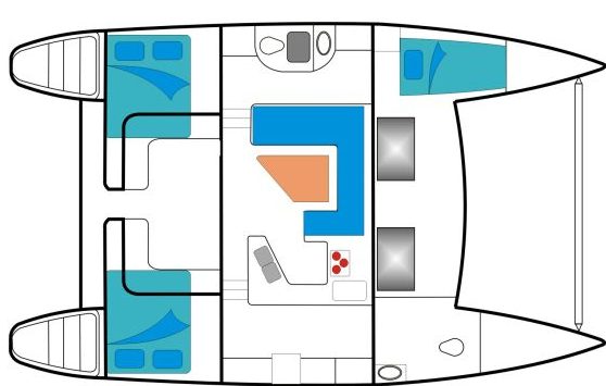 Admiral 38, catamaran for sale