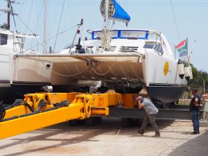 boatyard, Admiral 38, catamaran for sale