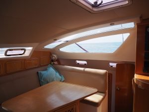 salon, Admiral 38, catamaran for sale