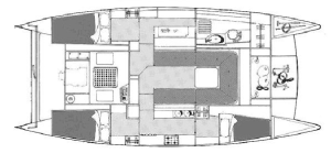 Prout 37 Snowgoose layout drawing 3