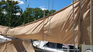 deck, Islander 36, sailboat for sale