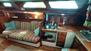 salon, Islander 36, sailboat for sale