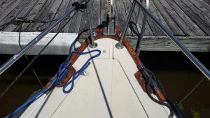 deck, Islander 36, sailboat for sale