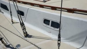 deck, Islander 36, sailboat for sale
