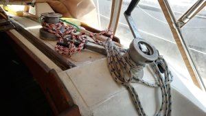 deck, Islander 36, sailboat for sale