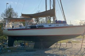 boatyard, Islander 36, sailboat for sale