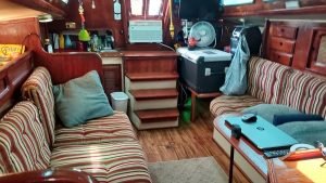 salon, Islander 36, sailboat for sale