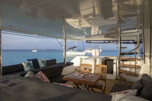 cockpit, Lagoon 560, catamaran for sale