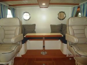 salon, Custom, trawler for sale