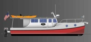 diagram, Great Harbour TT35, trawler for sale