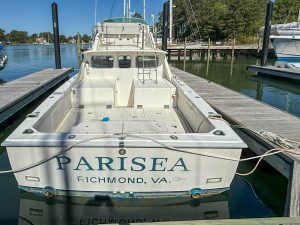 exterior, Bertram, trawler for sale