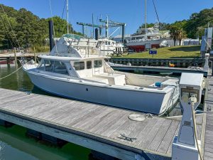 exterior, Bertram, trawler for sale