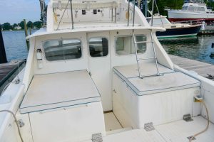 cockpit, Bertram, trawler for sale