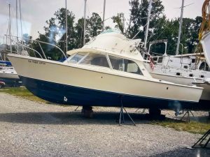 boatyard, Bertram, trawler for sale