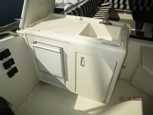 cockpit, Hatteras 63, trawler for sale