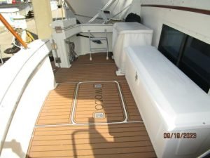 cockpit, Hatteras 63, trawler for sale