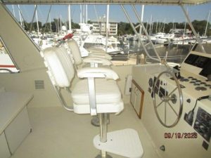 helm, Hatteras 63, trawler for sale