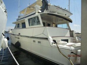 exterior, Hatteras 63, trawler for sale