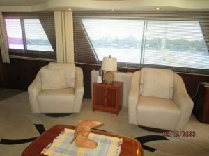 salon, Hatteras 63, trawler for sale