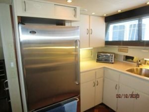 interior, Hatteras 63, trawler for sale