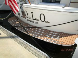 exterior, Hatteras 63, trawler for sale