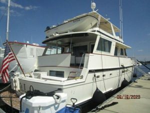 exterior, Hatteras 63, trawler for sale