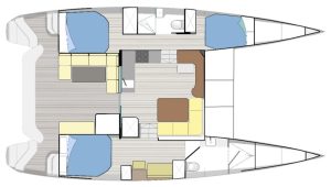 Leeuwin 42 layout drawing 1