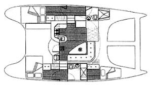 Manta 40 layout drawing 1