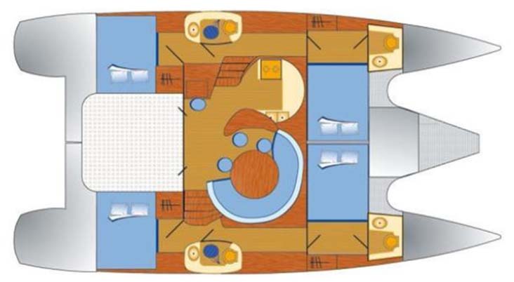 Privilege 435, catamaran for sale