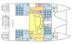 Privilege 45 layout drawing 1