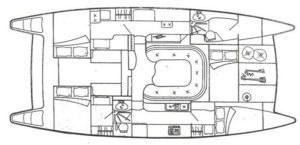 Prout 39 Escale layout drawing 1