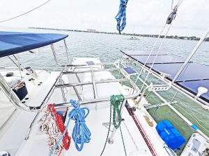 deck, Lagoon 500, catamaran for sale