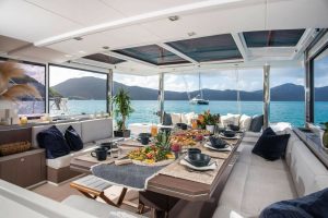 cockpit, Bali 5.4, catamaran for sale