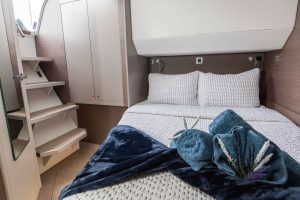 bed, Bali 5.4, catamaran for sale