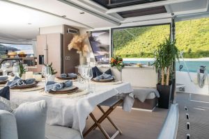 salon, Bali 5.4, catamaran for sale