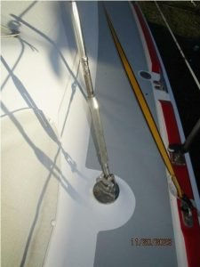deck, Hunter H41, sailboat for sale