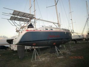 boatyard, Hunter H41, sailboat for sale