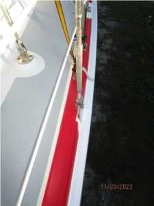 deck, Hunter H41, sailboat for sale