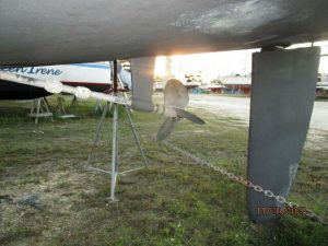 boatyard, Hunter H41, sailboat for sale