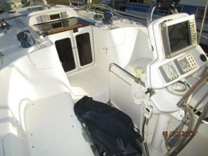 cockpit, Hunter H41, sailboat for sale