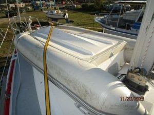 deck, Hunter H41, sailboat for sale