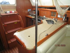 interior, Hunter H41, sailboat for sale