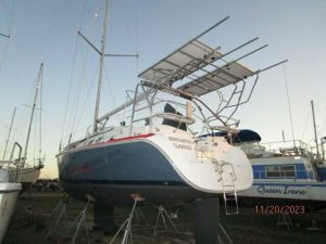 boatyard, Hunter H41, sailboat for sale